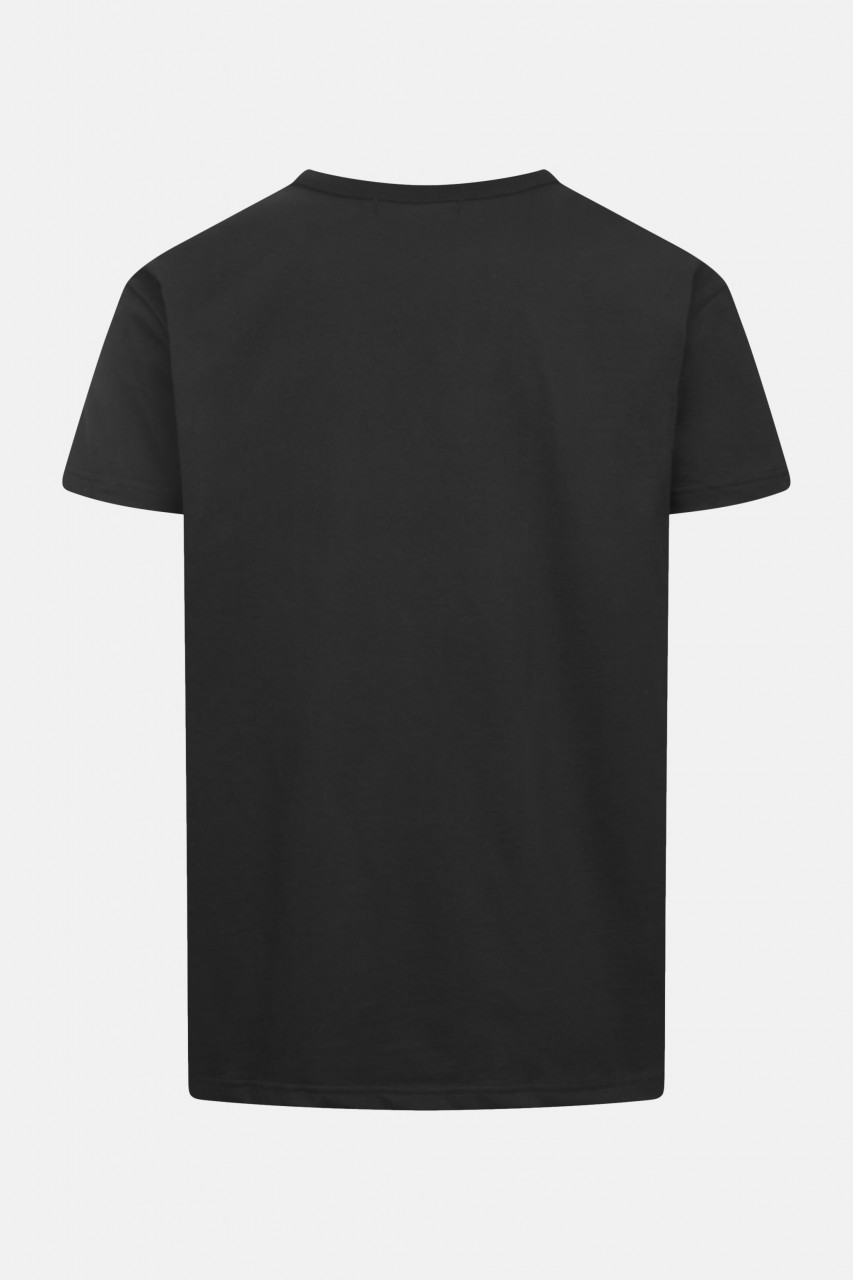 Derbe T-Shirt Hell Herren Schwarz GOTS Organic