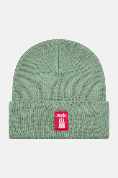Derbe Mütze Bonnet Grün
