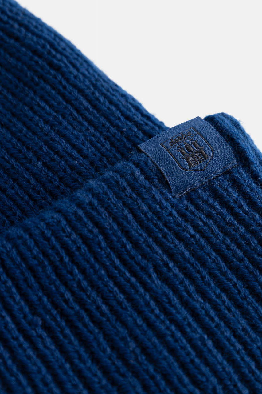 Derbe Mütze Bonniette Blau