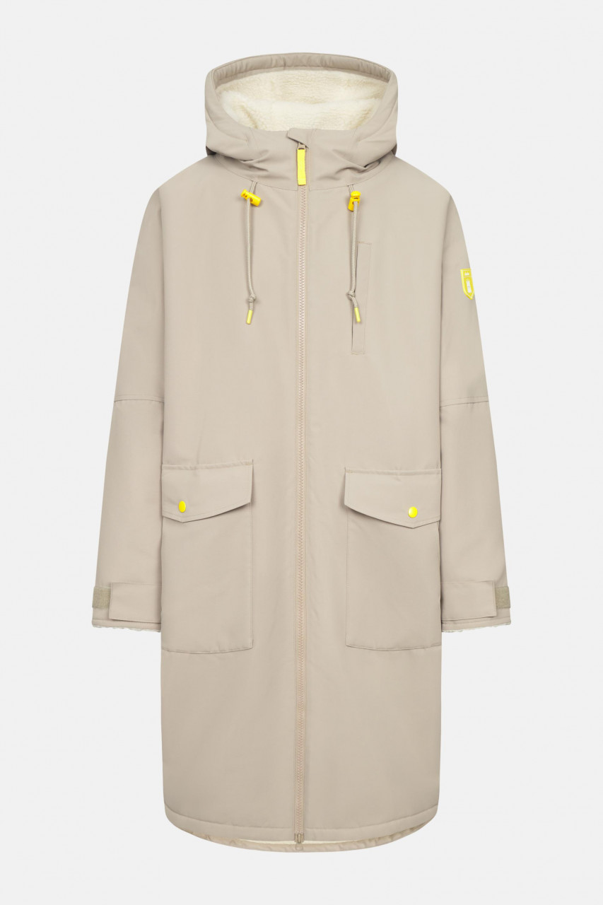 Derbe Regenjacke Surfholm Beige Gelb