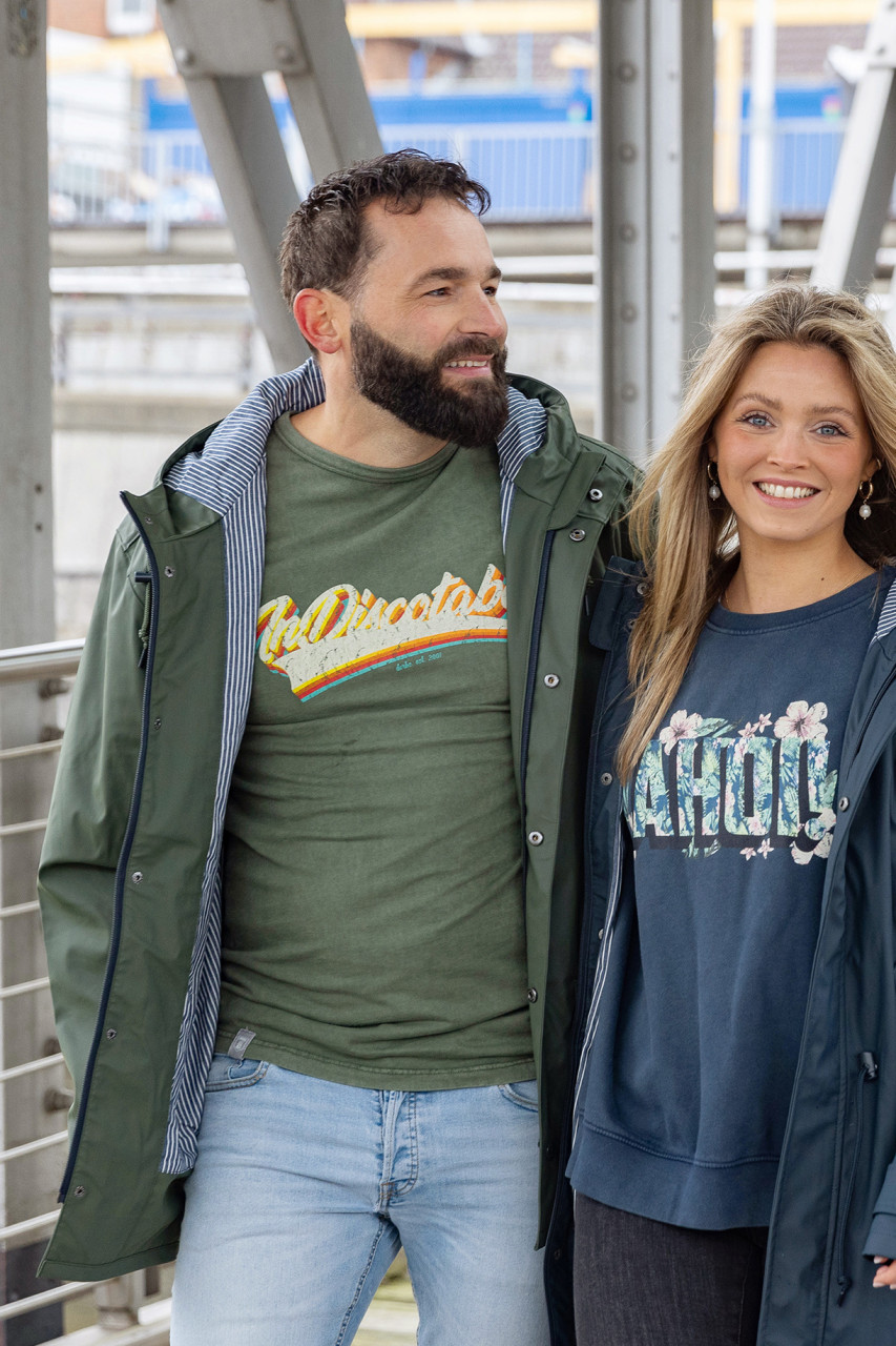 Derbe Passby Fisher Oliv Herren Regenjacke