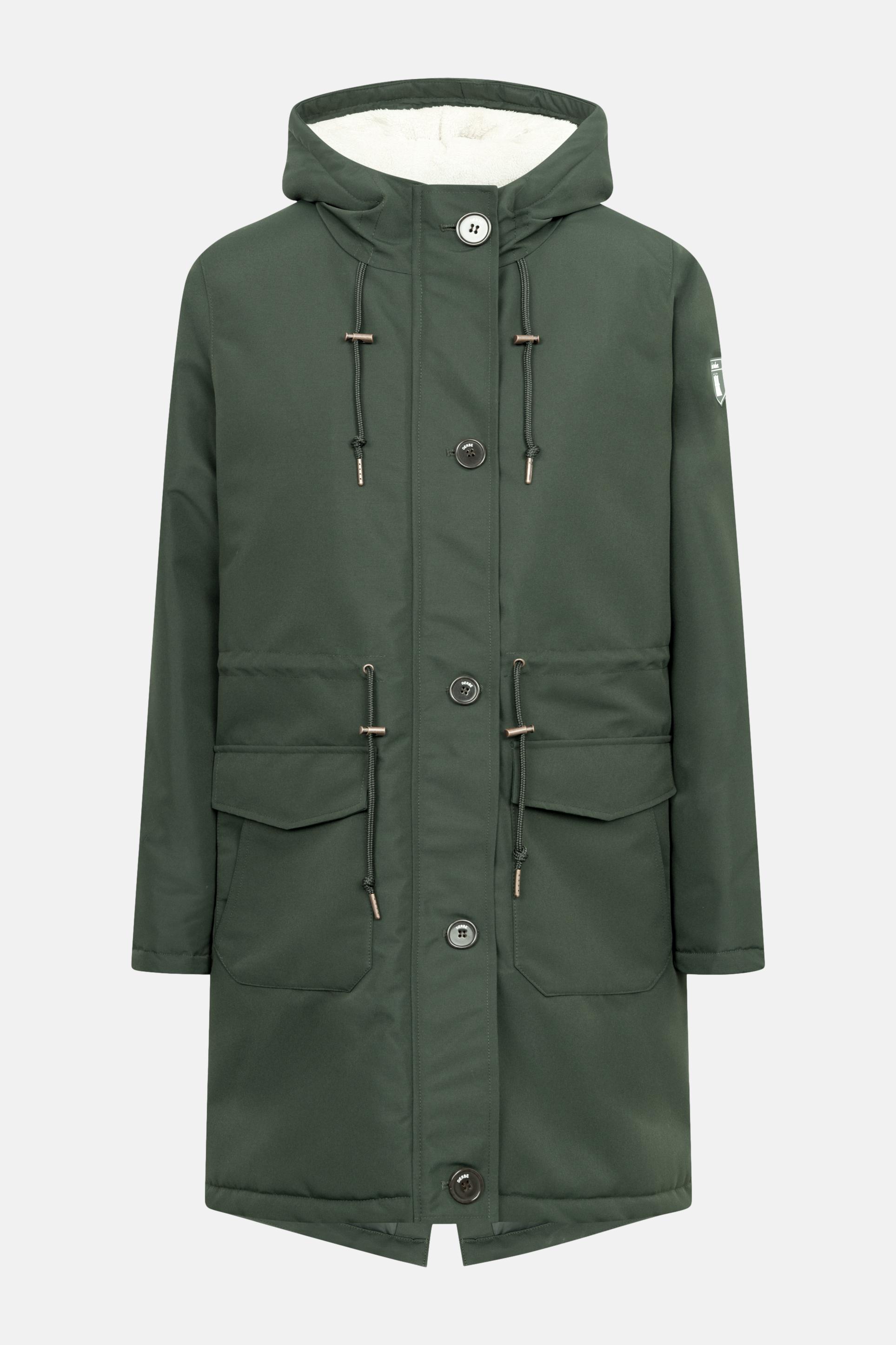 Derbe Friese Derbe Parka Rot Derbe Regenmantel Derbe Cozy Travel