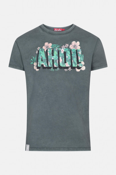 Derbe Hawahoi Herren T-Shirt Grün Kombu Green Derbe Hawahoi Herren T-Shirt Grün Kombu Green