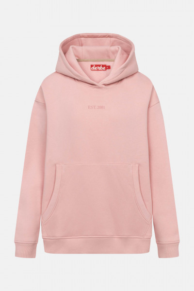 Derbe Hoodie Moin X Damen Rosa Kapuzenpullover
