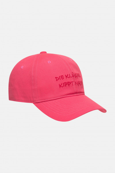 Derbe Cap Die Klügere Pink Basecap