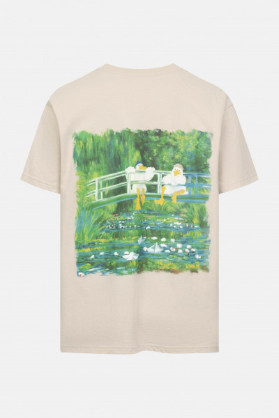 Derbe T-Shirt Möwentümpel Beige GOTS Organic