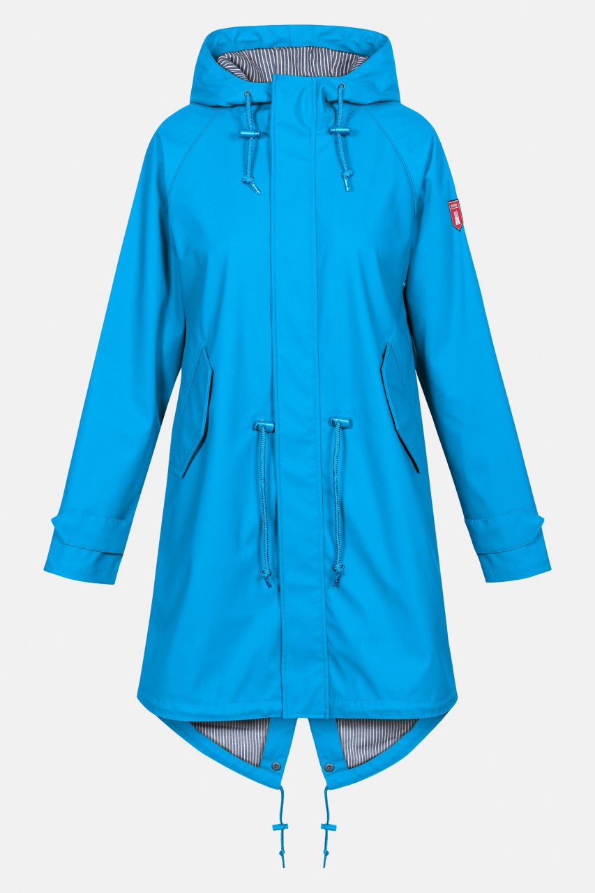 Derbe Travel Friese Fisher Swedish Blue Damen Friesennerz Blau Nachhaltig