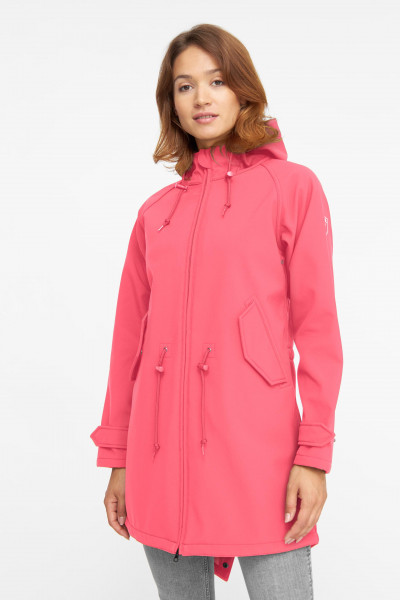 Derbe Island Friese Damen Softshell Mantel Paradise Pink Derbe Island Friese Damen Softshell Mantel Paradise Pink