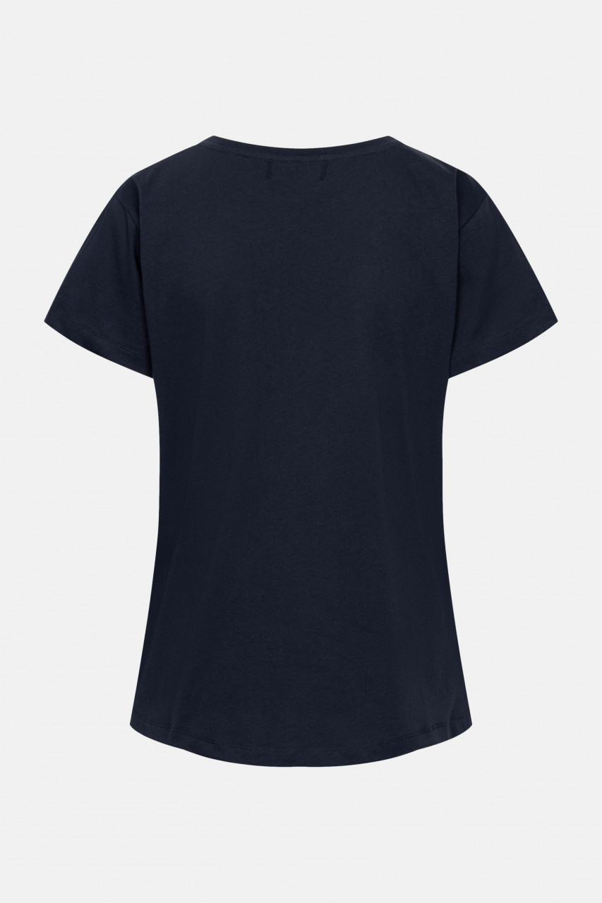 Derbe Muss ich Damen Shirt Navy Dunkelblau