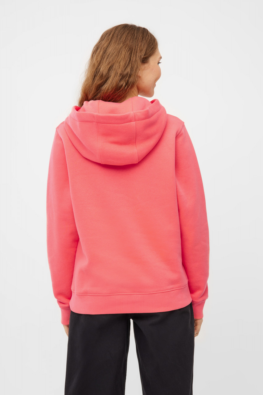 Derbe Hoodie Moinmoin Damen Pink Kapuzenpullover GOTS