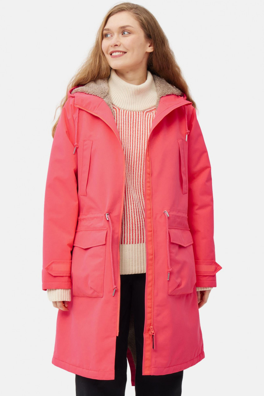 Derbe Winter Regenjacke Phoebholm Dog Damen Pink Hundejacke