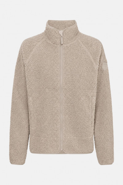 Derbe Damen Fleecejacke Kuschelby Beige Creme