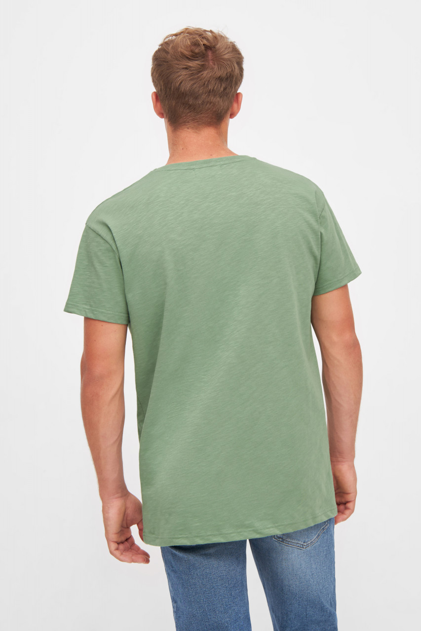 Derbe T-Shirt Fischbuddel Herren Grün