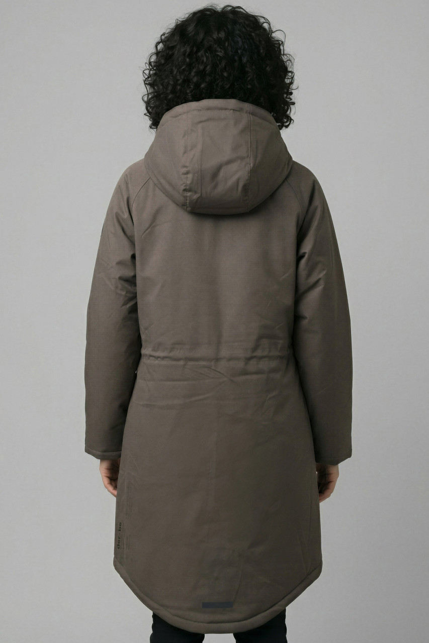 Derbe Winterjacke Deutholm Damen Braun Warm Gefüttert