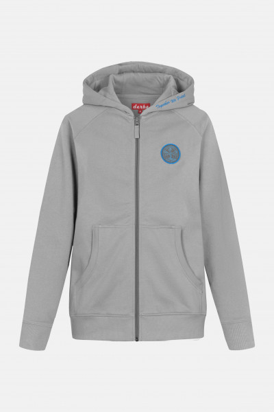 Derbe Seehase Sea Shepherd Gots Organic Damen Sweatjacke Grau