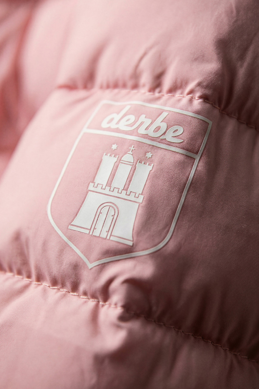 Derbe Damen Steppjacke Lightby Rosa Übergangsjacke