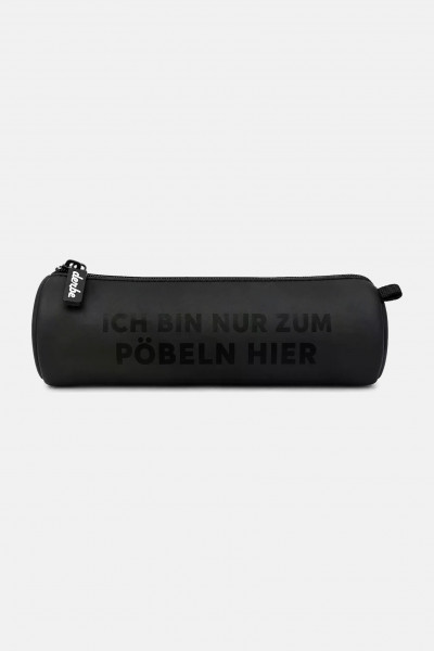 Derbe Schlamper Pöbeln Tasche Schwarz Federmäppchen