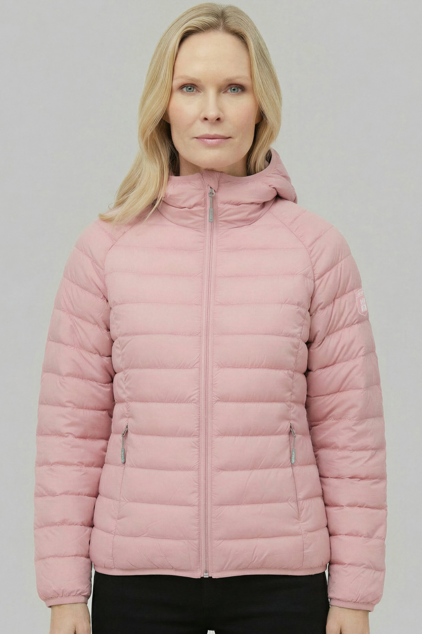Derbe Damen Steppjacke Lightby Rosa Übergangsjacke