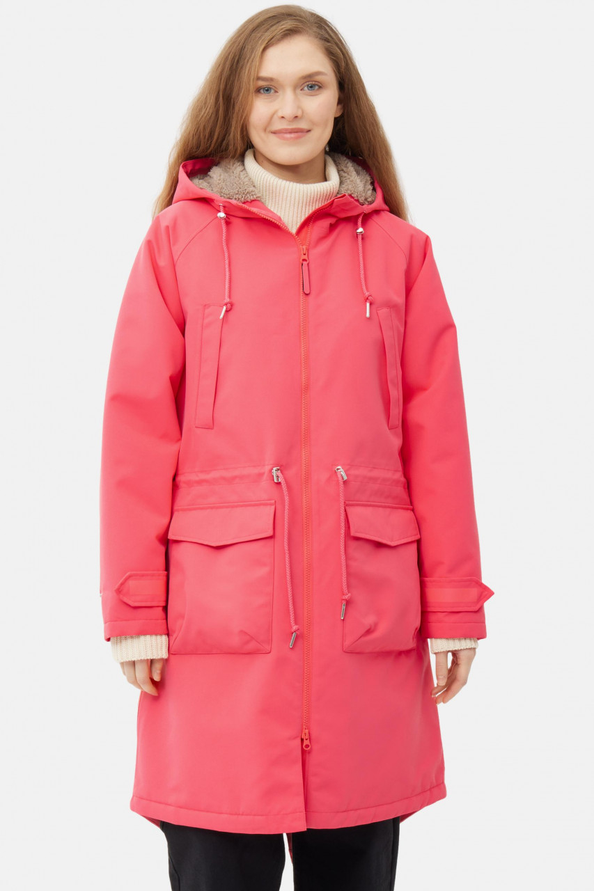 Derbe Winter Regenjacke Phoebholm Dog Damen Pink Hundejacke