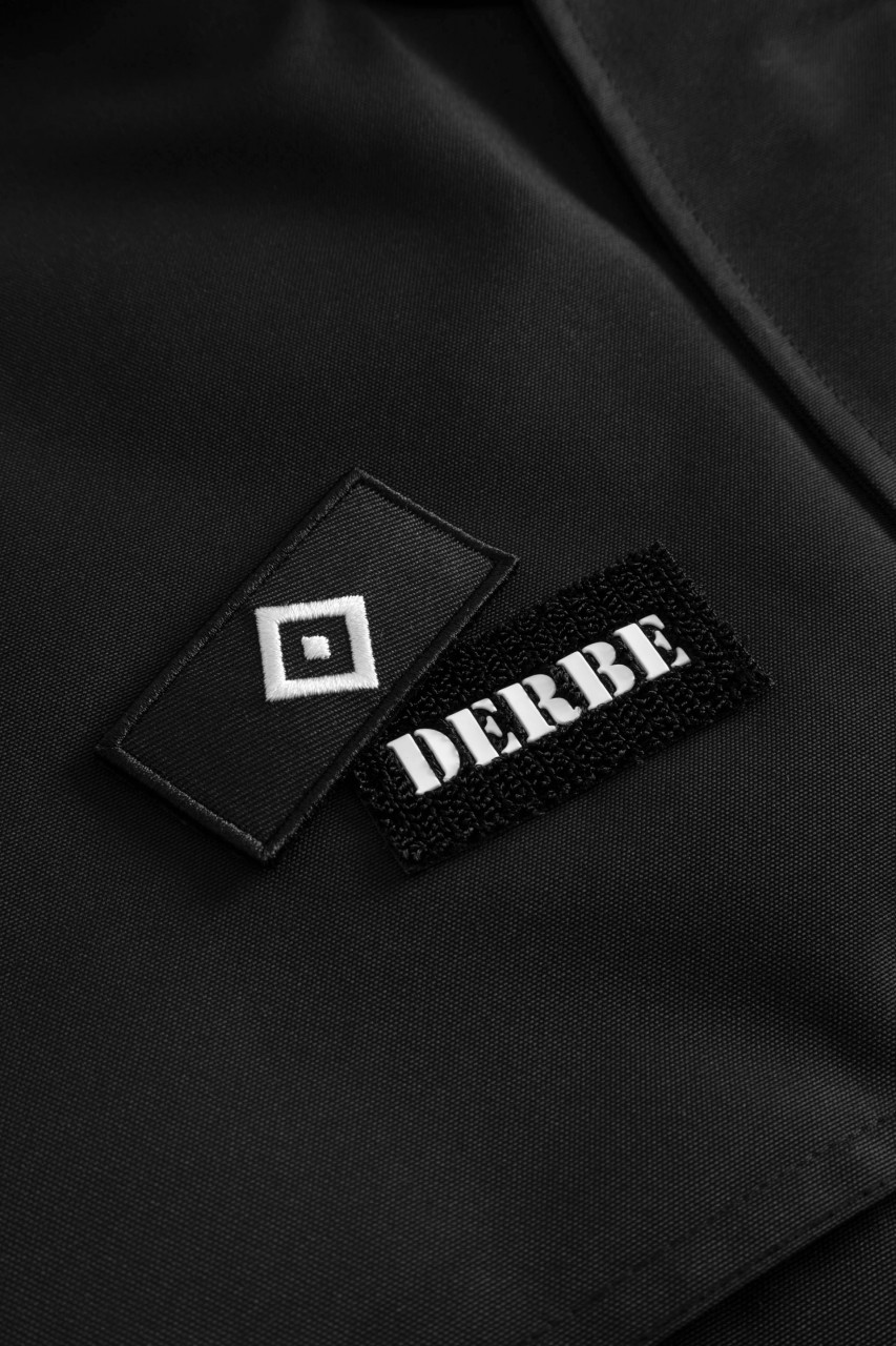 HSV x Derbe Winterjacke Fanholm Herren Schwarz Fan Funktion