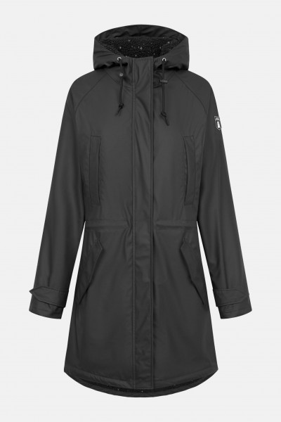 Derbe Regenjacke Friese Tildaholm Glitter Damen Schwarz Gefüttert Glitzer Derbe Regenjacke Friese Tildaholm Glitter Damen Schwarz Gefüttert Glitzer
