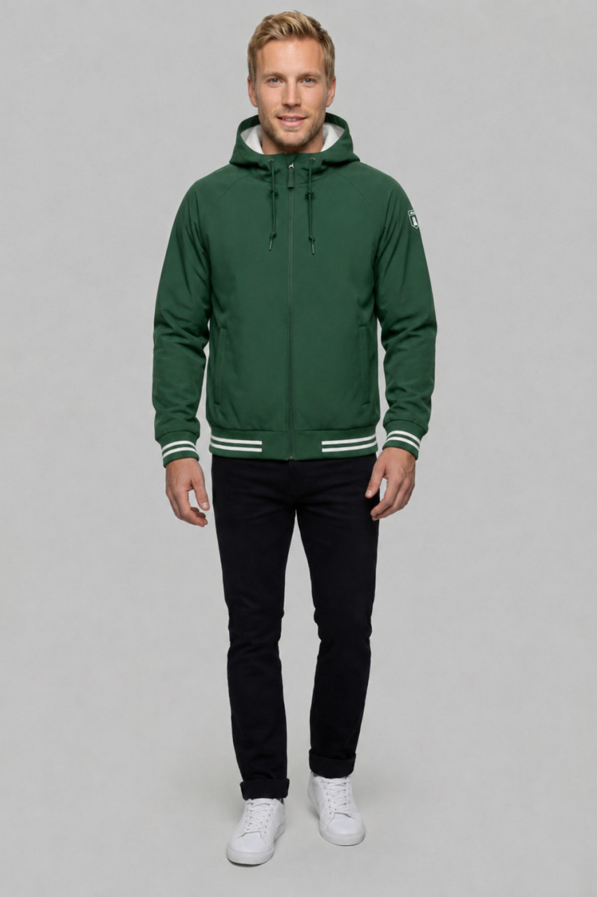 Derbe Übergangsjacke Helgoby Herren Grün Softshell