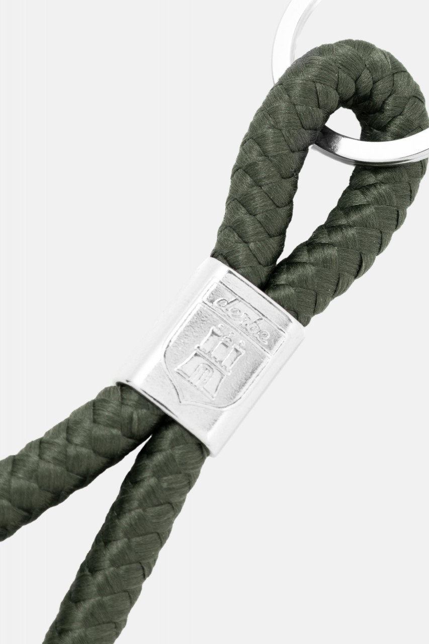 Derbe Schlüsselanhänger Keychain Oliv Grün Moin