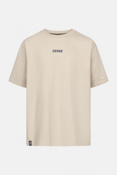 Derbe T-Shirt D+ Herren Beige GOTS Organic