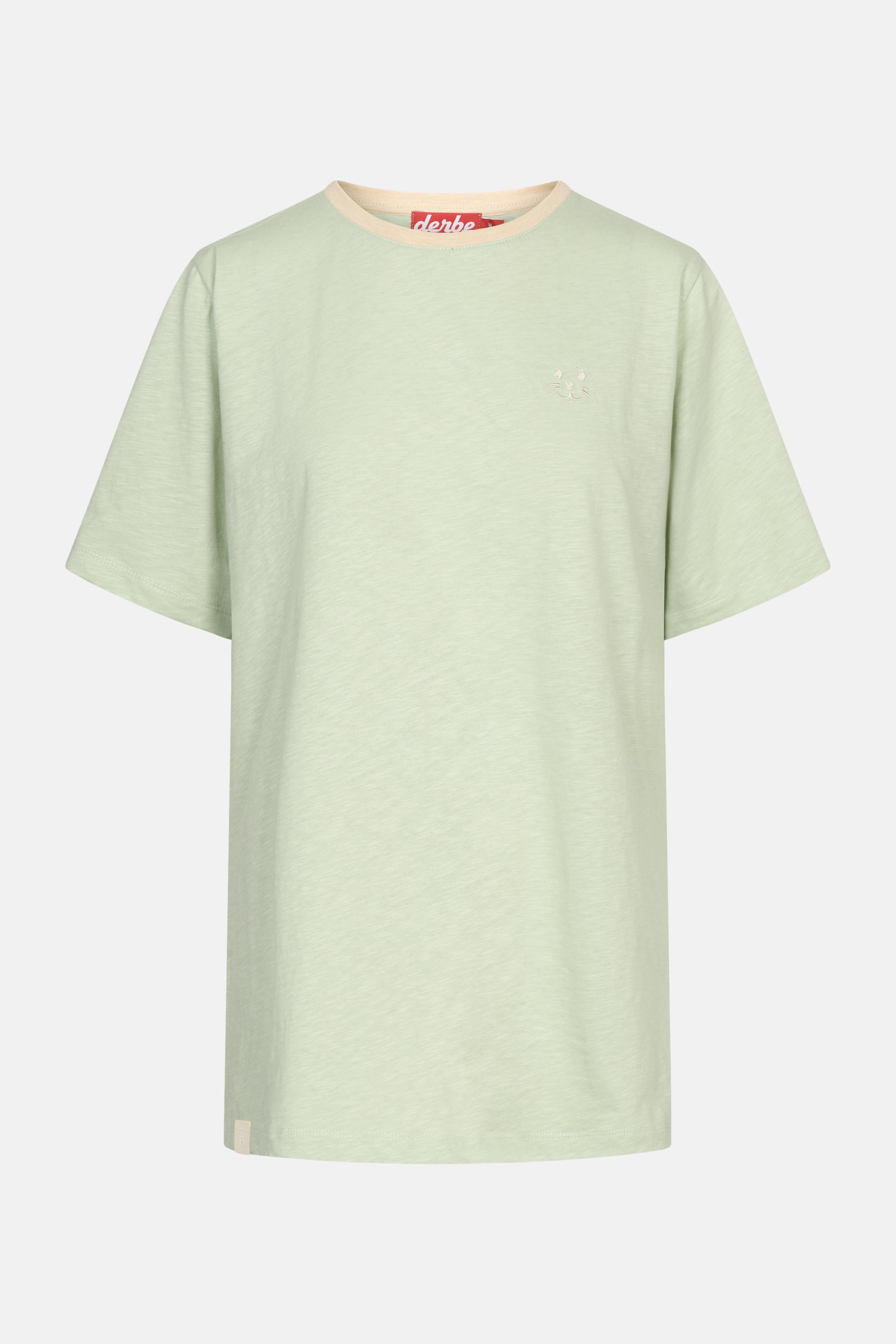 Robbenschnute Long Damen T-Shirt Hellgrün Laurel Green |