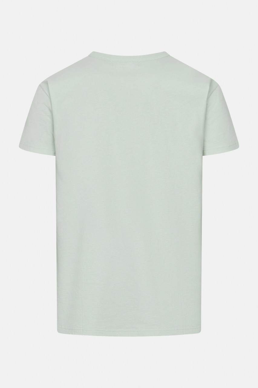 Derbe T-Shirt Pöbeln Herren Hellgrün Türkis GOTS Organic