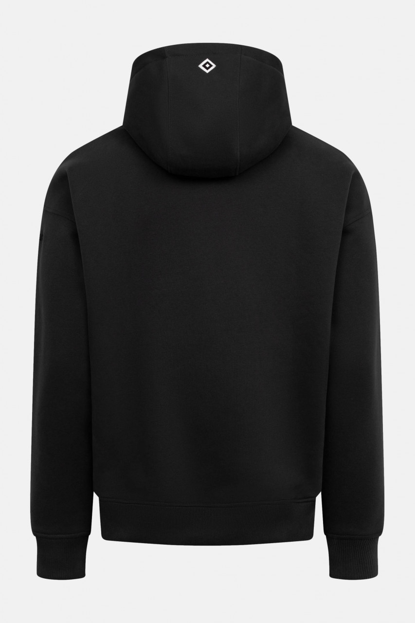 Derbe x HSV Moin Hoodie Herren Schwarz Fanartikel GOTS