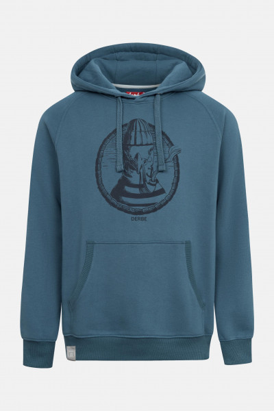 Derbe Matrosenmöwe Hoodie Herren Kapuzenpullover Blau Orion Blue Derbe Matrosenmöwe Hoodie Herren Kapuzenpullover Blau Orion Blue