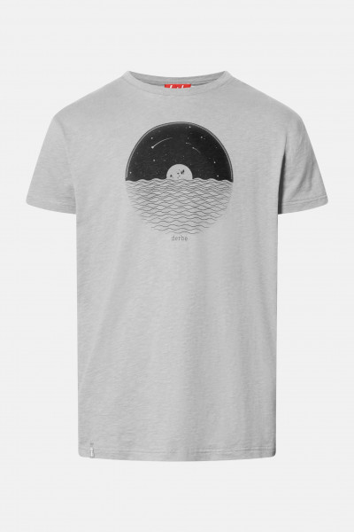 Derbe Plattenmeer Herren T-Shirt Grau Derbe Plattenmeer Herren T-Shirt Grau