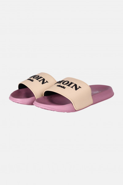 Derbe Buddellette Moin Schlappen Latschen Mauve Semolina Rosa