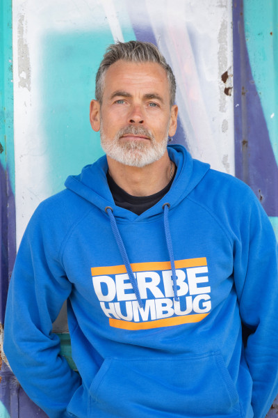 Derbe Hoodie Humbug Herren Blau